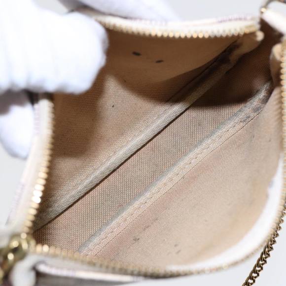 LOUIS VUITTON Damier Azur Mini Pochette Accessoires Pouch N63005 LV Auth 86634 - Picture 11 of 16